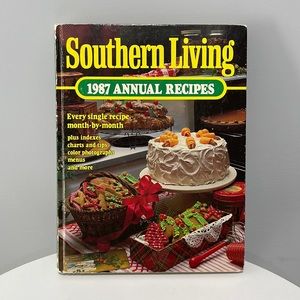 Hardcover Cookbook Southern Living 1987 Annual Recipes